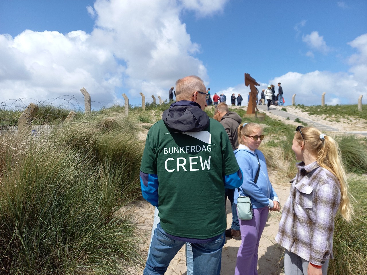 Rondleidingen en verhalen vertellen bij Bunkerdag Ameland